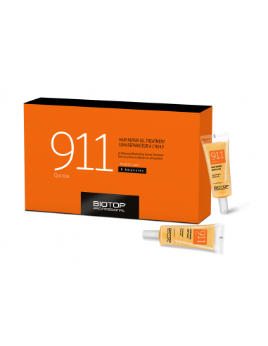 Ulei-Tratament 911 QUINOA 6x11ml - 911 QUINOA Hair Repair Oil - Biotop