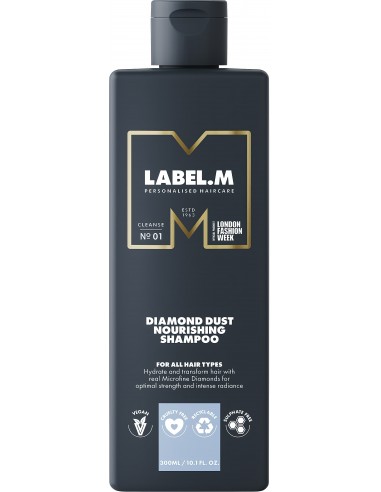 Diamond Dust Nourishing Shampoo 300ml - LABEL.M