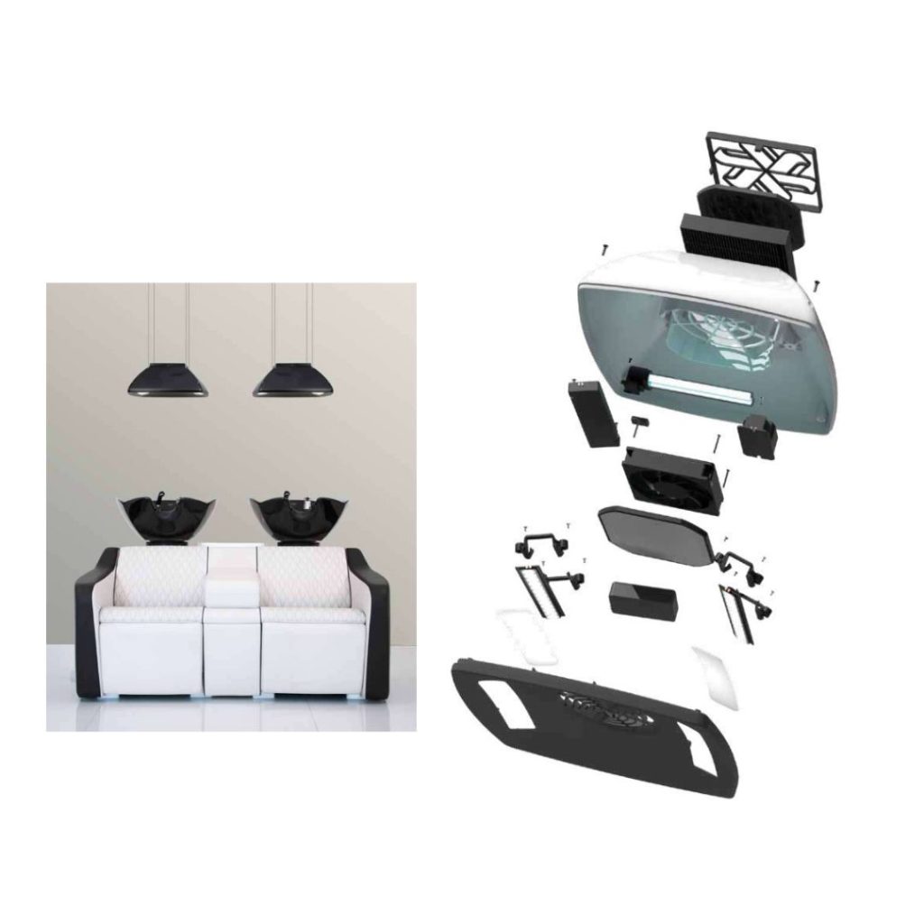 sistem iluminare salon Concept Colibri